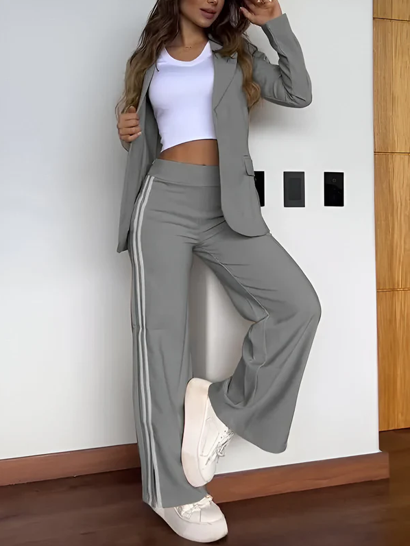 Leah – Elegant Blazerset met Nonchalante Flair