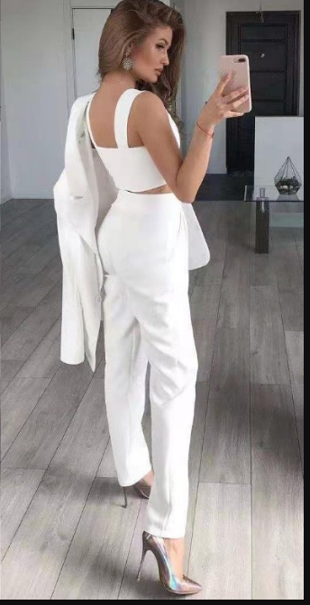 Karen โ 3-Delig Set met Blazer, Top en Broek