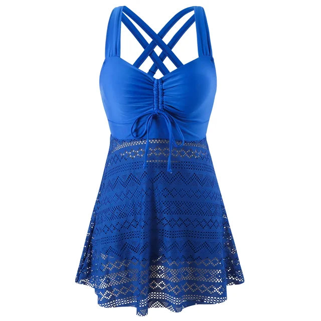 Celeste - Stijlvol Tankini Ensemble | Flatterend & Comfortabel voor Elke Zomerse Gelegenheid