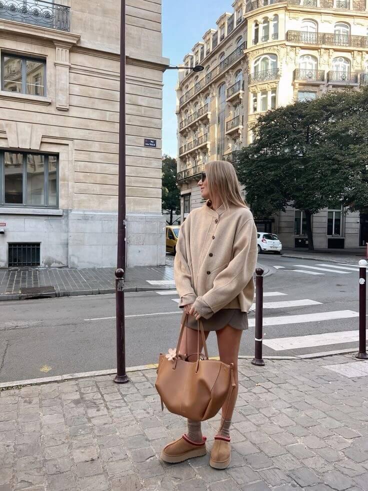 Noa - Stoere Vintage Leren Tote Bag
