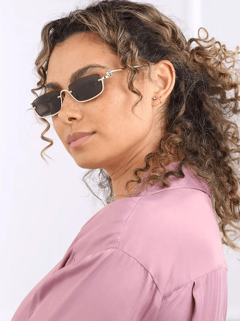 Anaïs - Luxe Zonnebril | Tijdloos Design met Gouden Afwerking