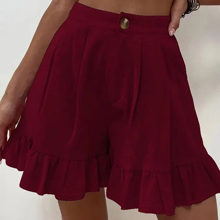 Noor - Elegante Geplooide Shorts