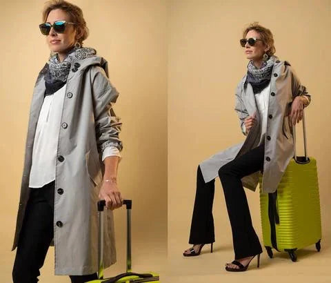 Camille - Trendy Regenjas voor Stijlvolle Dames