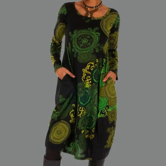 Sophie - Lichtgewicht en Comfortabele Boho-Jurk