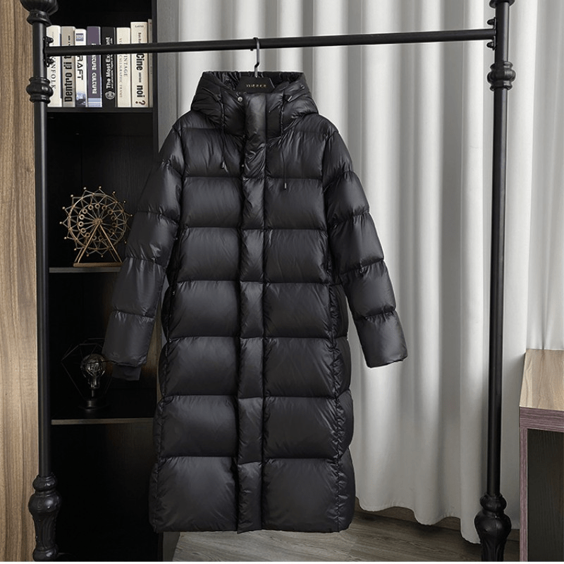 Dames Puffer Winterjas – Met Donsvulling, Waterdicht en Gewatteerd voor Regen en Sneeuw