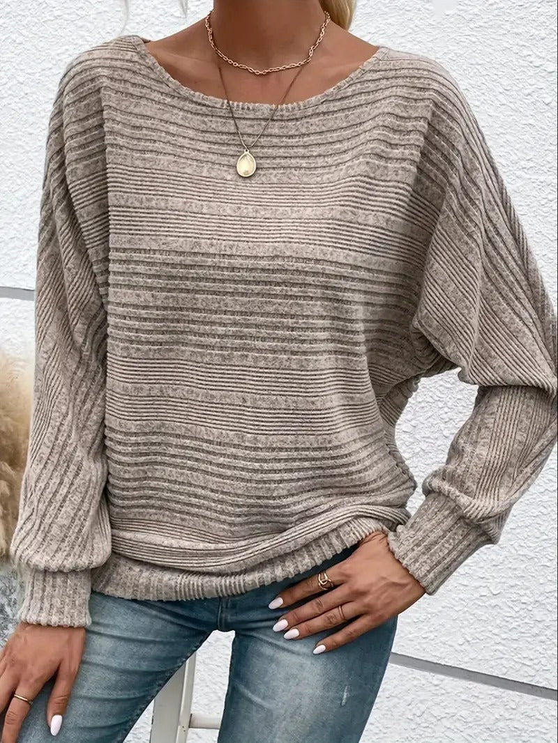 Selima - Gestreepte Casual Trui