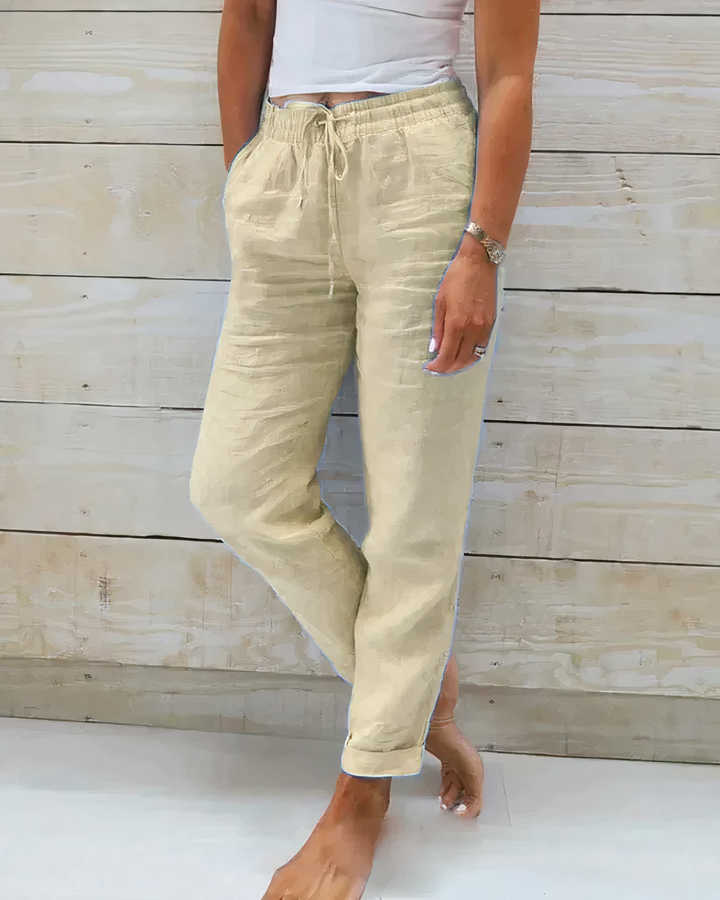 Noémi - Casual Drawstring Pants