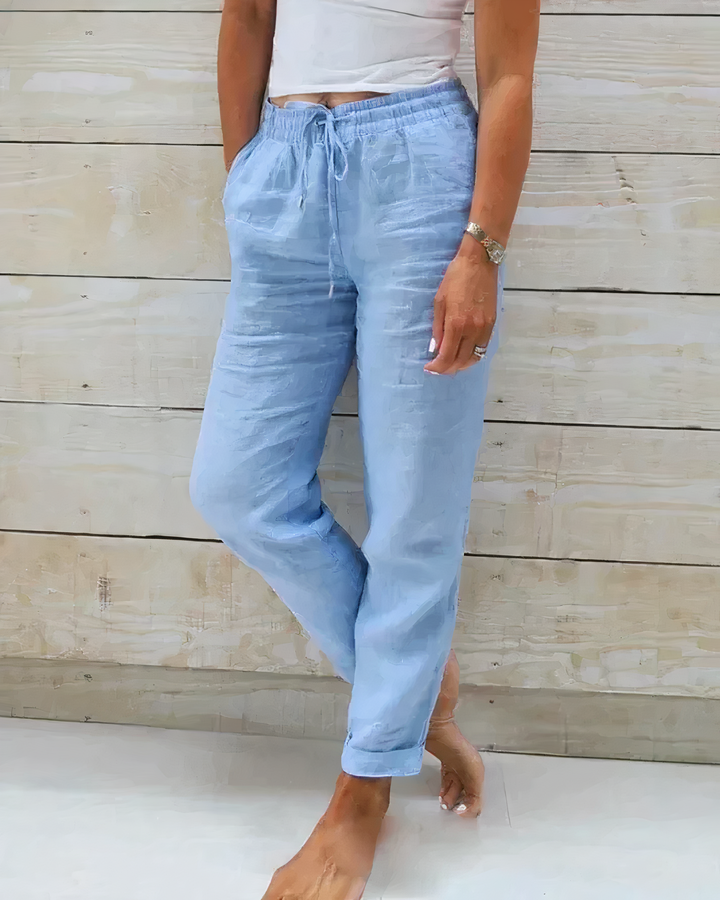 Noémi - Casual Drawstring Pants
