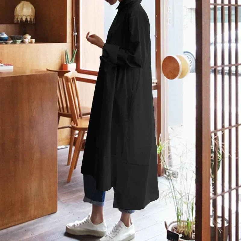 Odette - Oversized Overhemdjurk