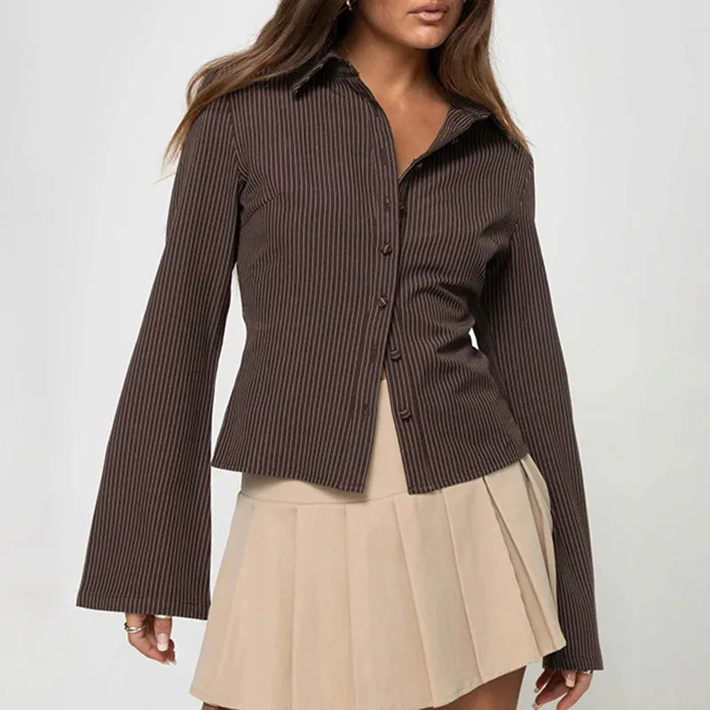 Eva - De Elegante Retro Blouse