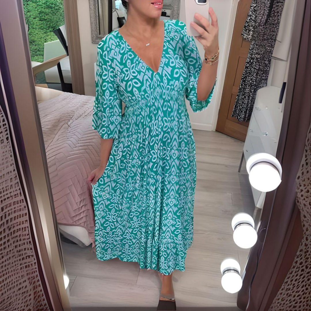Naya - Boho Print Jurk