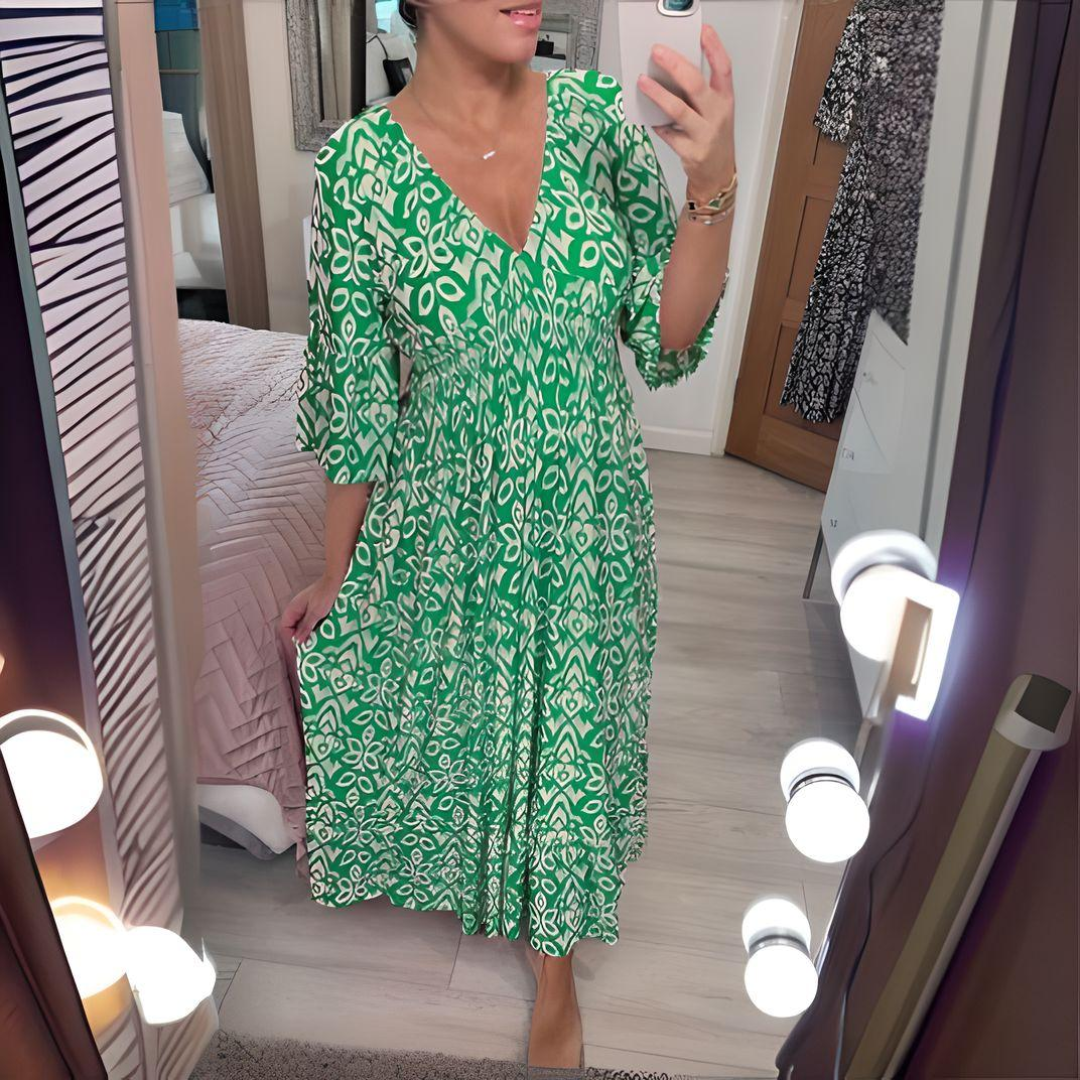 Naya - Boho Print Jurk