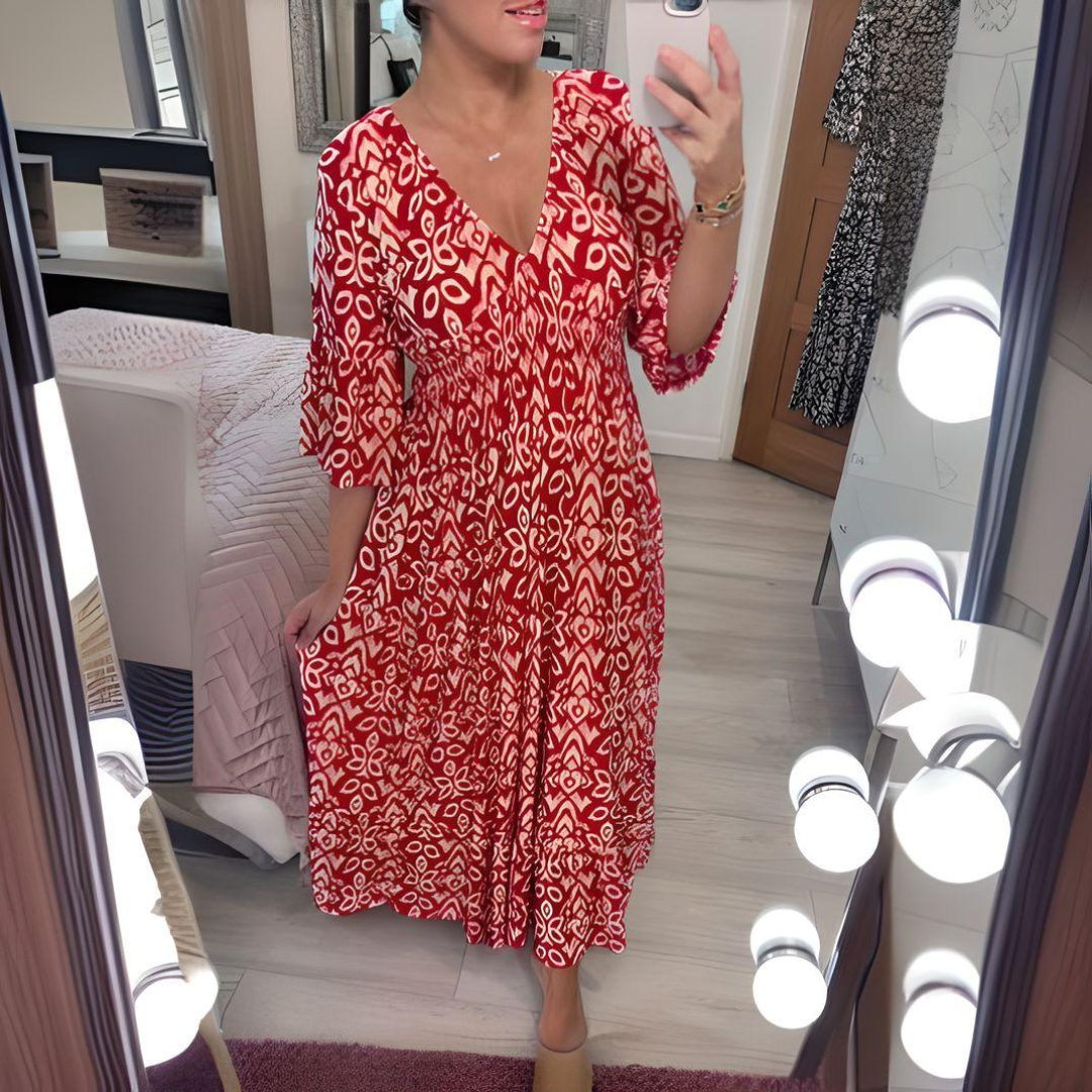 Naya - Boho Print Jurk