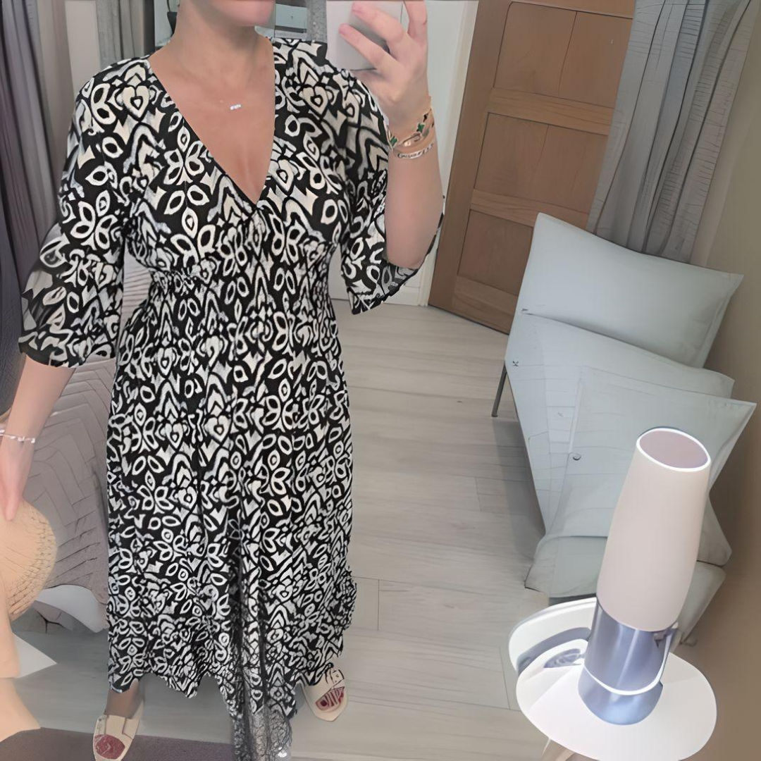 Naya - Boho Print Jurk