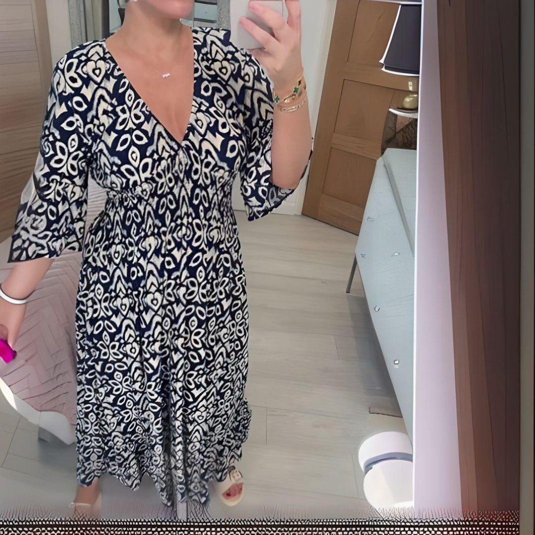 Naya - Boho Print Jurk
