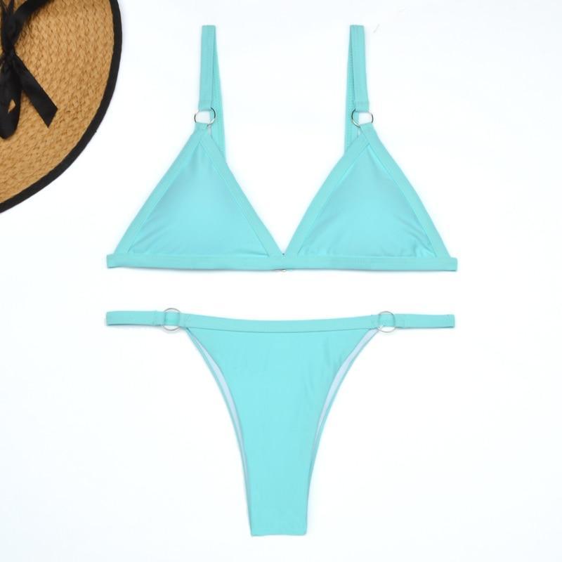 Lina - Stijlvolle Triangel Bikini Set