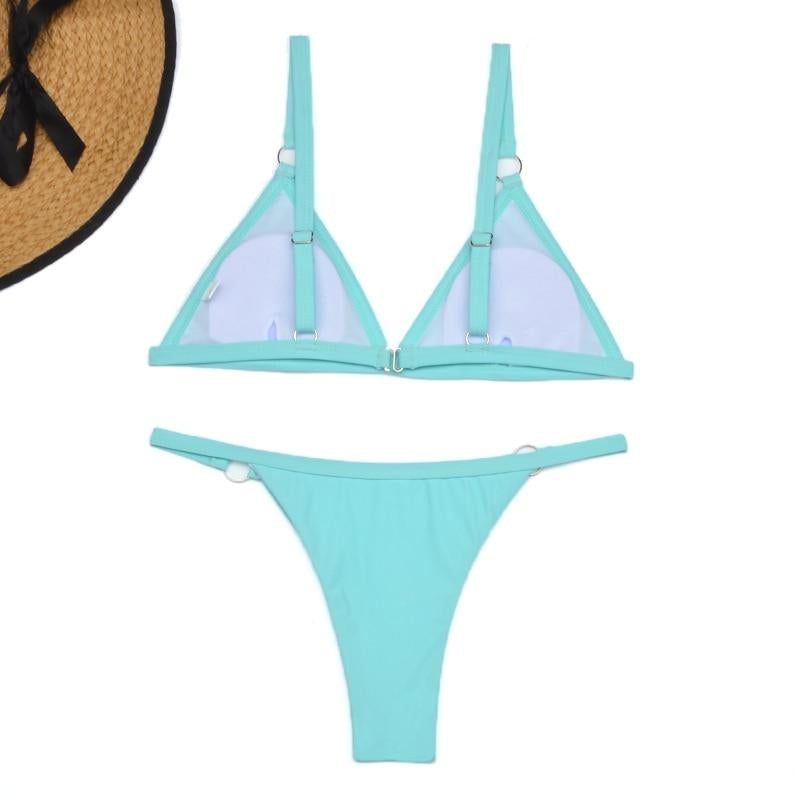 Lina - Stijlvolle Triangel Bikini Set