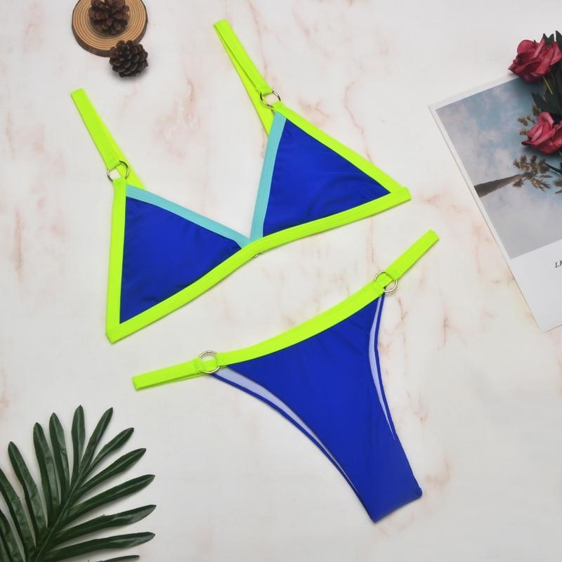 Lina - Stijlvolle Triangel Bikini Set