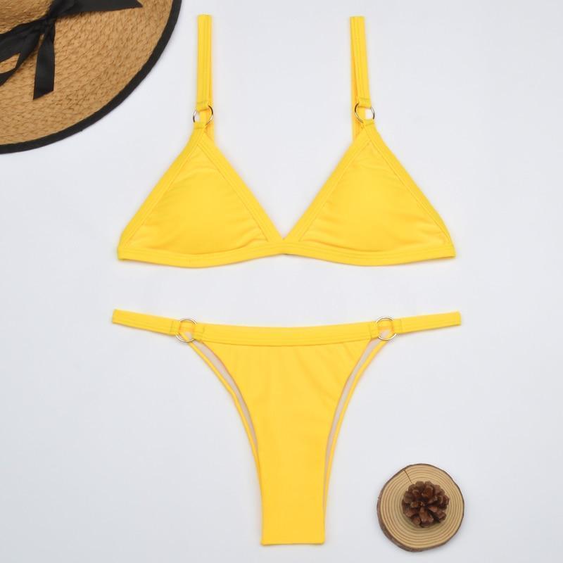 Lina - Stijlvolle Triangel Bikini Set