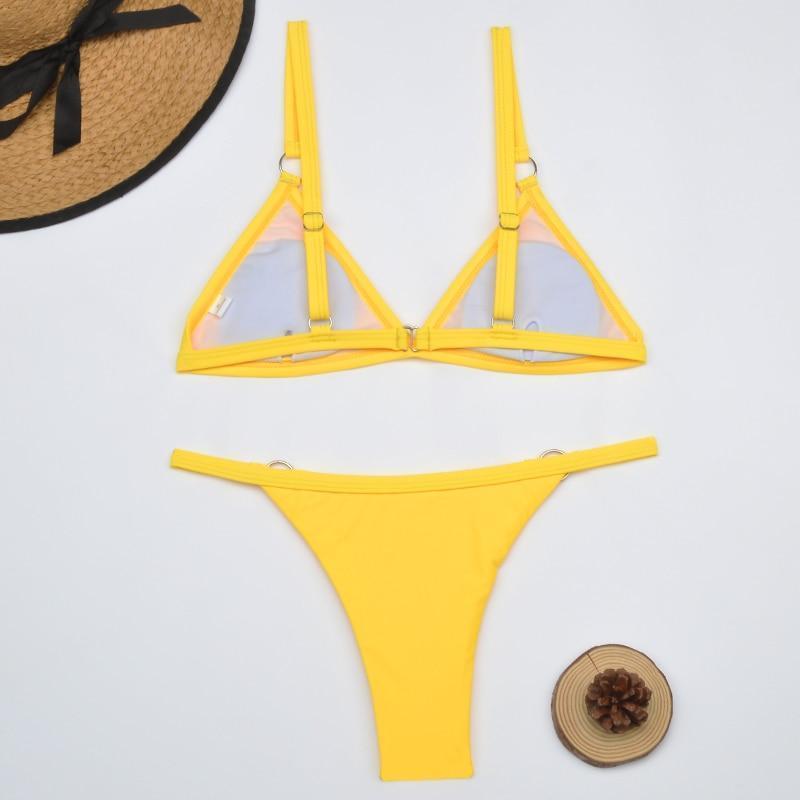 Lina - Stijlvolle Triangel Bikini Set