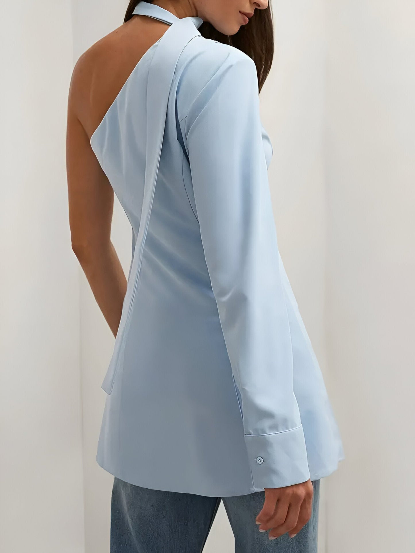 Berlinn - One-Shoulder Overhemd