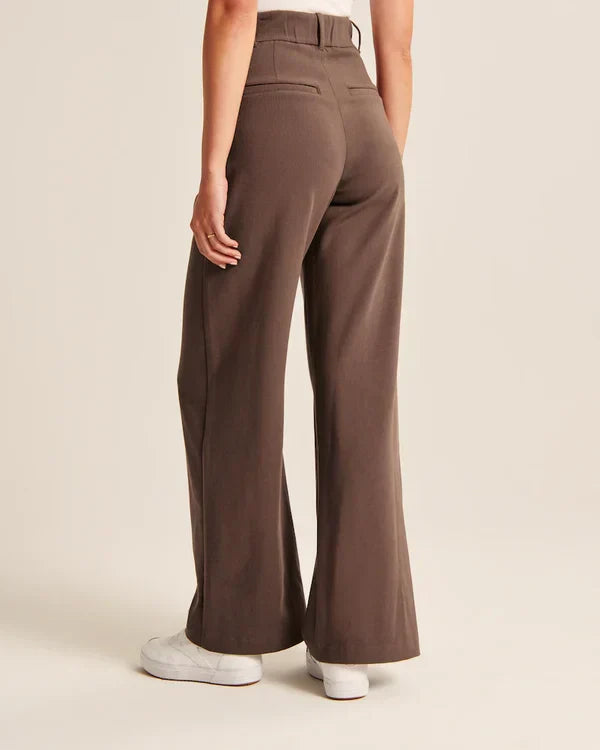 Jannora – Modieuze Flared Broek