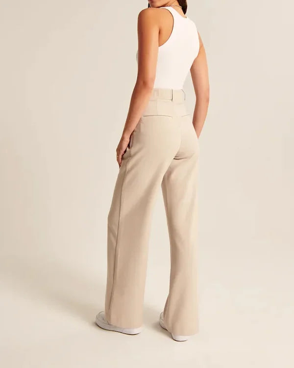 Jannora – Modieuze Flared Broek
