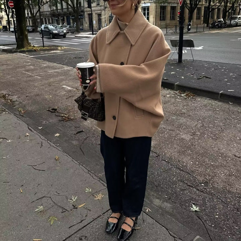 Maya - Oversized Wollen Jas