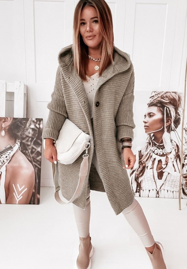 Dames Basic Trui met Lange Mouw β Gebreid, Casual voor Herfst en Winter