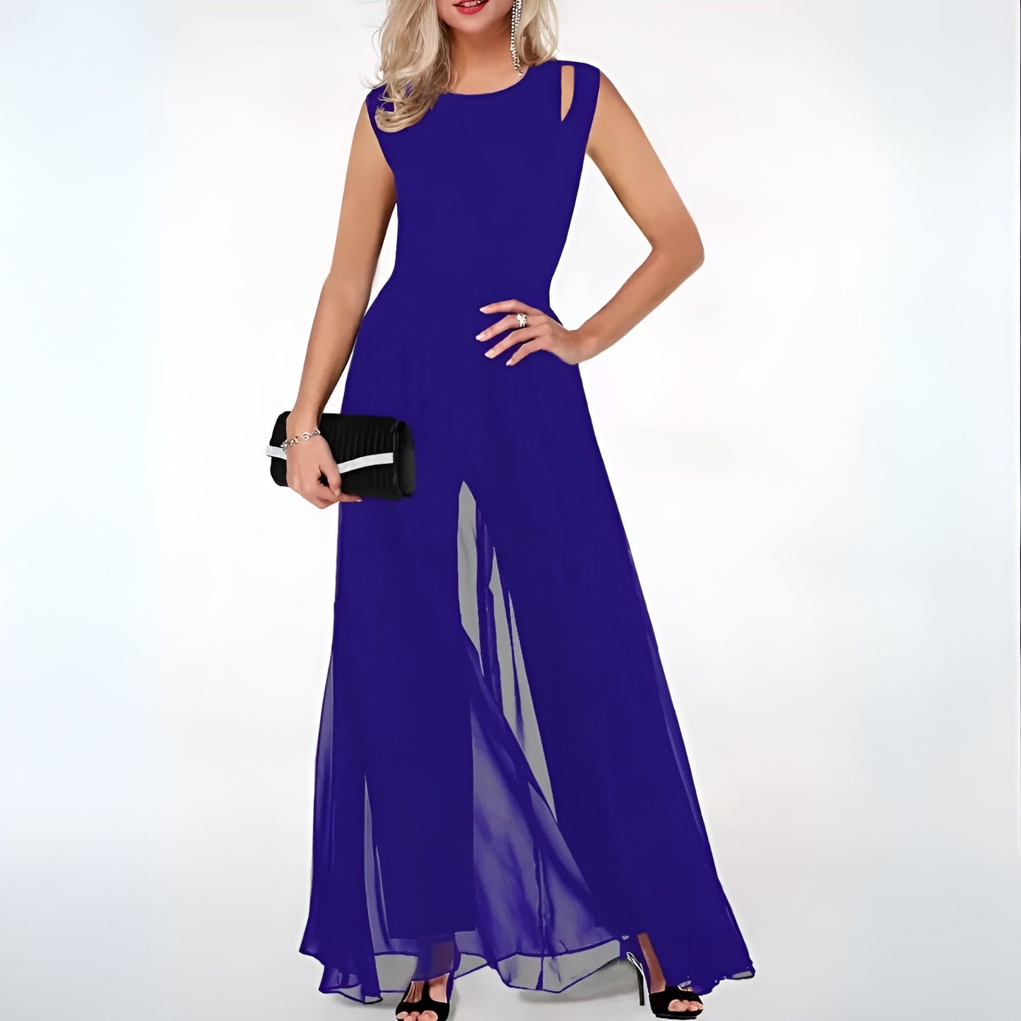 Noa - Stijlvolle Mouwloze Jumpsuit