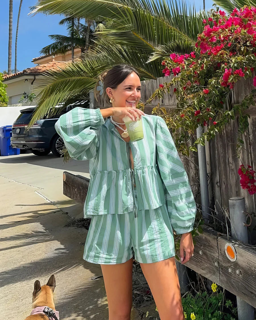 Elvina - Gestreepte Zomerset