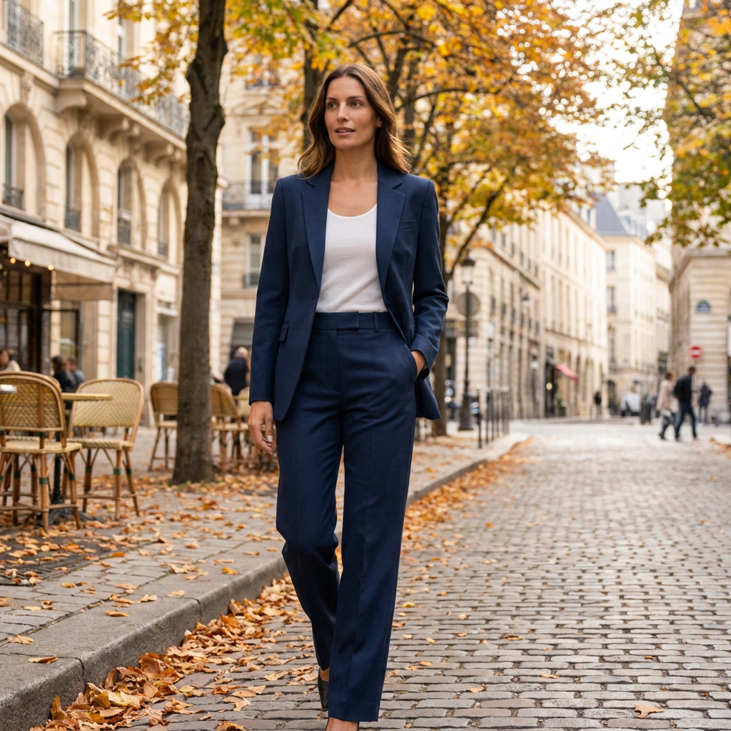 Tailleur Femme Blazer StructurΓ© β vue 8