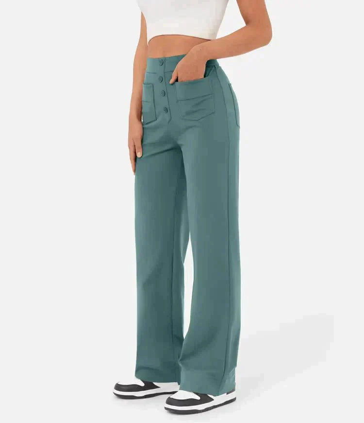 Elvire - Elastische Casual Broek | Stijlvol & Comfortabel