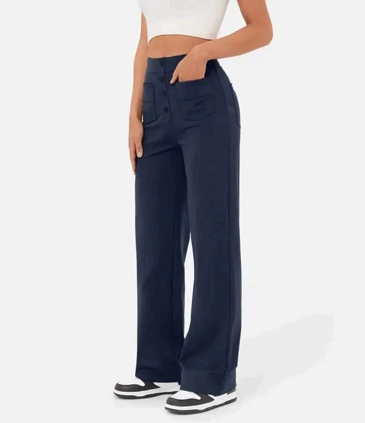 Elvire - Elastische Casual Broek | Stijlvol & Comfortabel