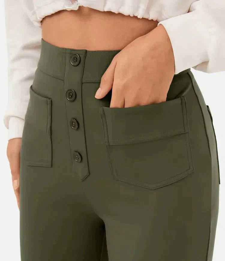 Elvire - Elastische Casual Broek | Stijlvol & Comfortabel