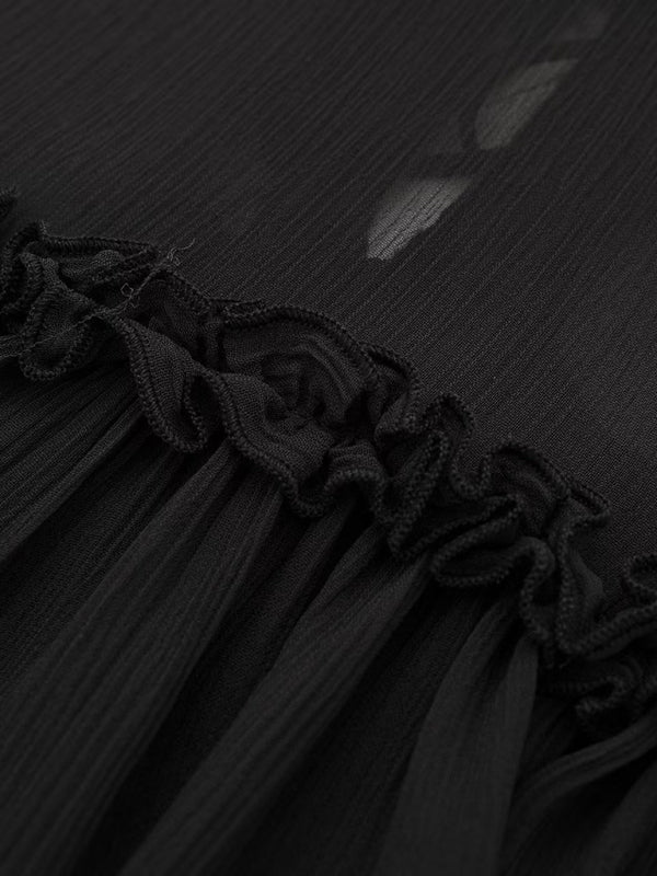 Lara - Doorzichtige Gelaagde Camisole met Decoratieve Details