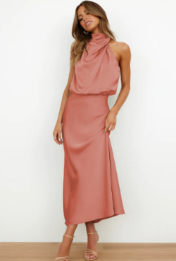 Élodie - Luxe Satijnen Jurk