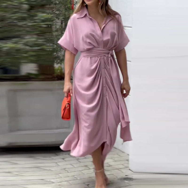 Sophie - Chic Maxi Jurk met Strik voor de Zomer