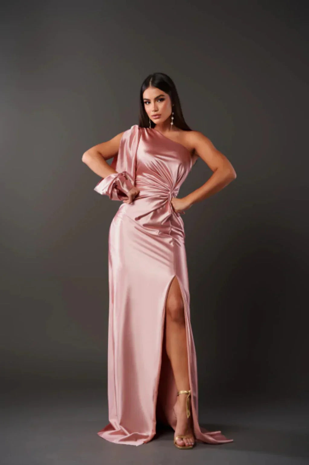 Odette - Elegante Maxi Jurk met Split