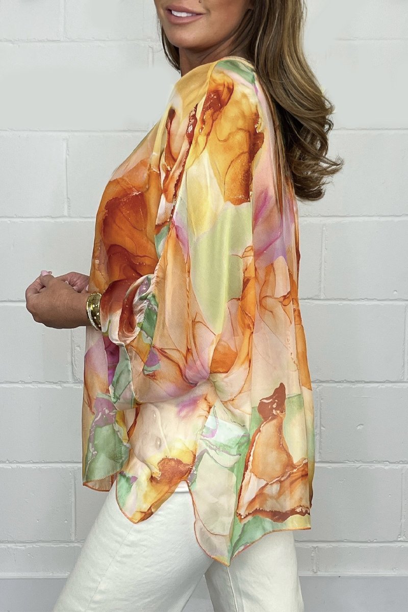 Noa - Stijlvolle Lichtgewicht Blouse met Print voor Dames