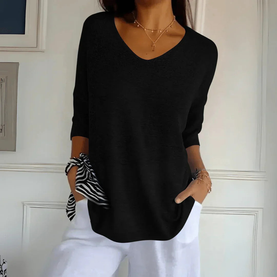 Nola - Relaxed Elegante Top