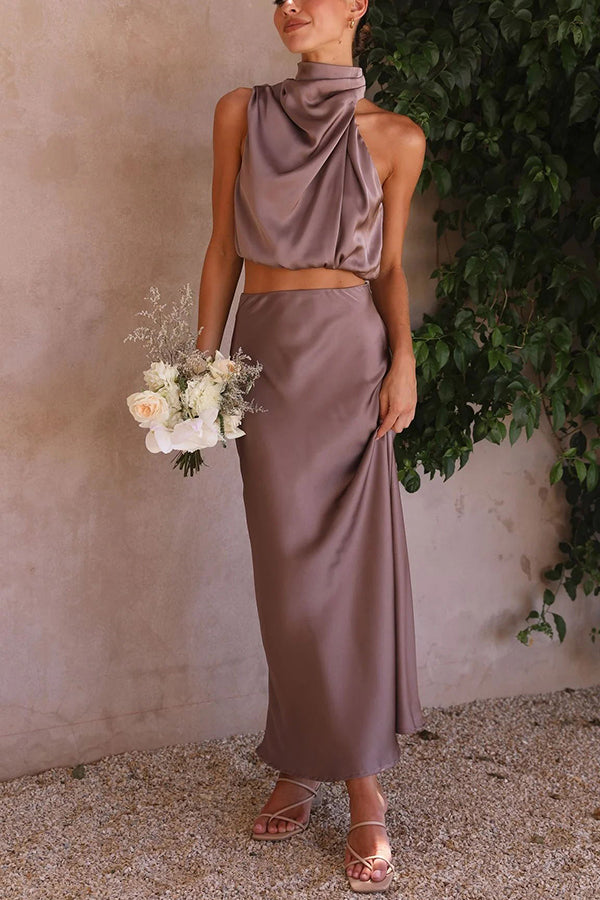 Seraphina - Haltertop Two-Piece Set