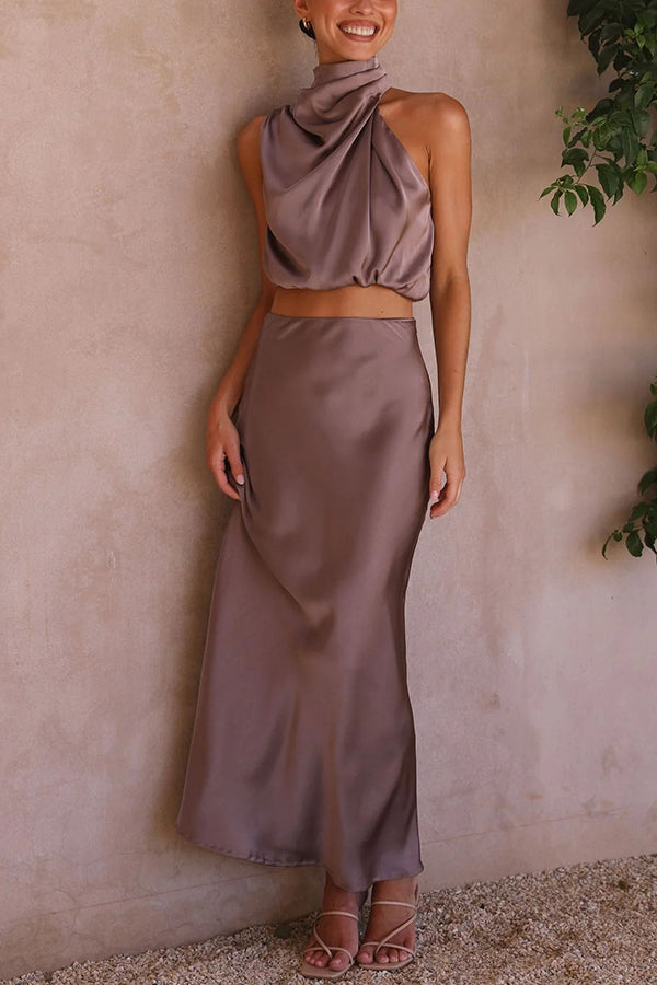 Seraphina - Haltertop Two-Piece Set