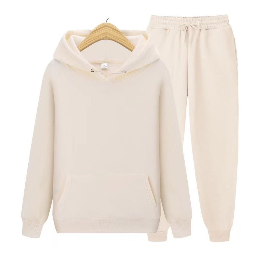 Unisex Zacht Trainingspak met Hoodie en Joggerbroek β Comfortabel, Casual Sportoutfit