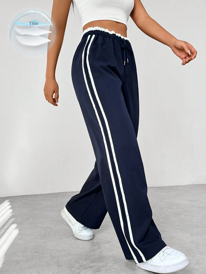 Lichtgewicht Workout Joggers voor vrouwen 28.5 High Waisted Outdoor Running Casual Track Broek met zakken Inkt Blauw XXS Lichtgewicht Workout Joggers voor vrouwen 28.5 High Waisted Outdoor Running Casual Track Broek met zakken Inkt Blauw XXS