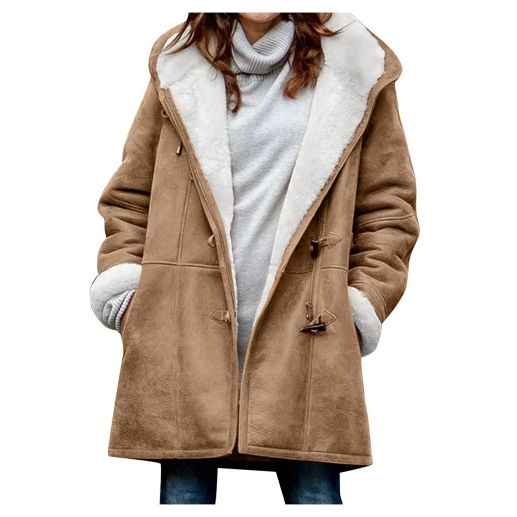 Dames Regular Fit Winterjas β Warm voor Herfst/Winter, Casual Outdoor