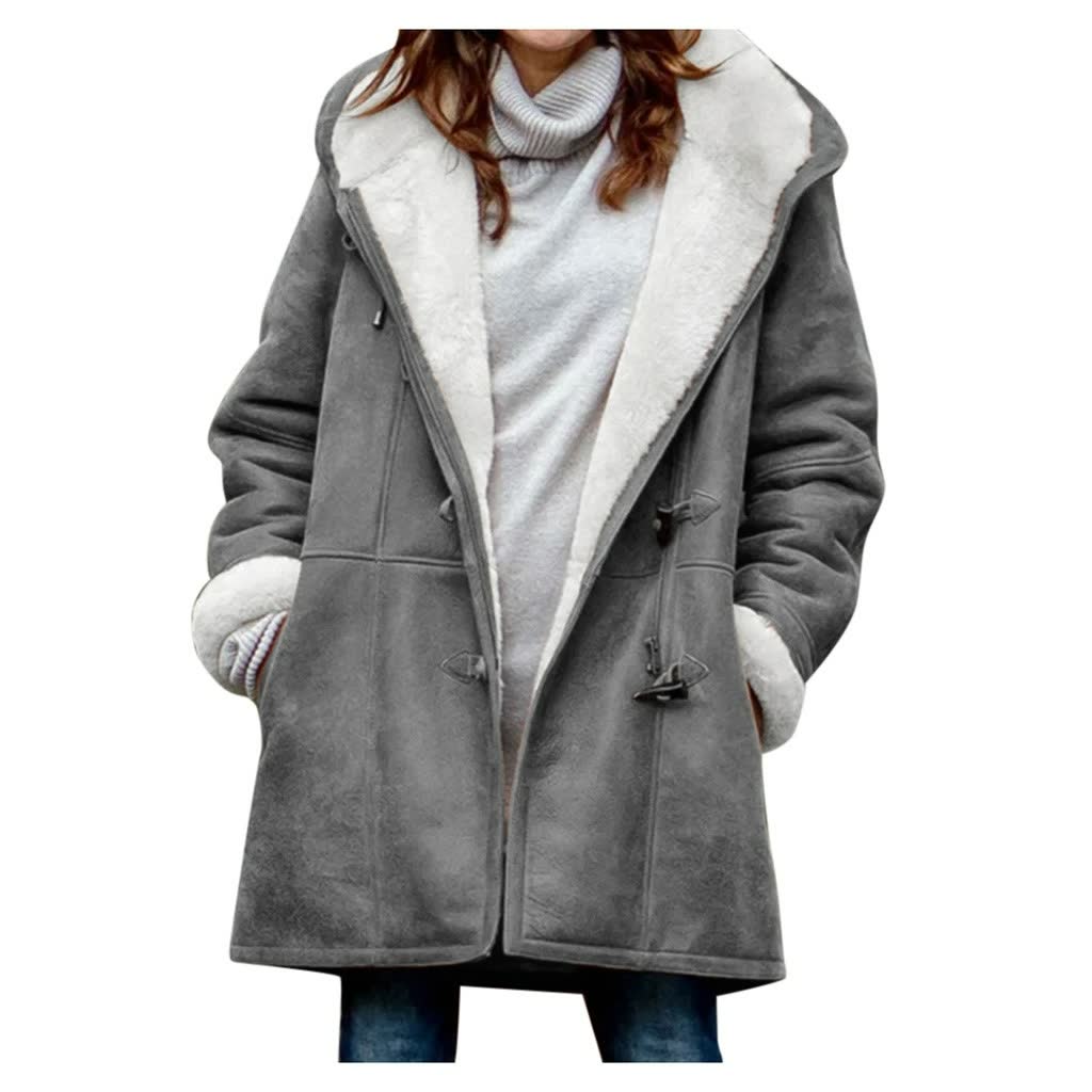 Dames Regular Fit Winterjas β Warm voor Herfst/Winter, Casual Outdoor