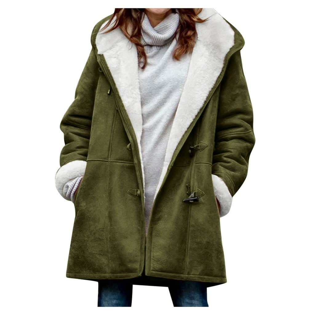 Dames Regular Fit Winterjas β Warm voor Herfst/Winter, Casual Outdoor