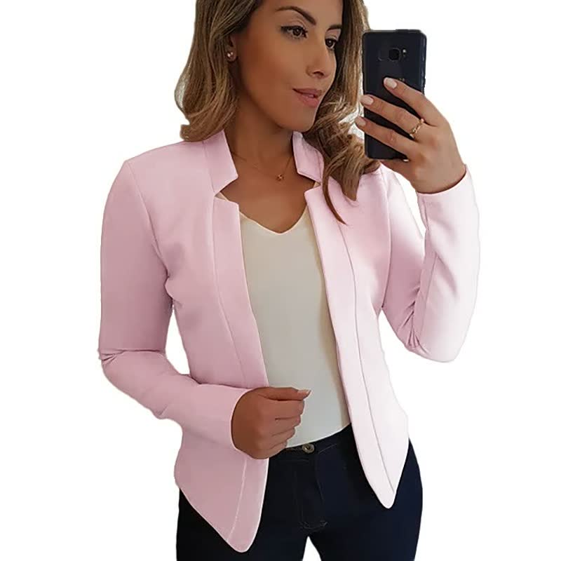 Dames Relaxed Fit Blazer β Colbert voor Casual & Zakelijk, Streetstyle Tussenjas Lente/Herfst