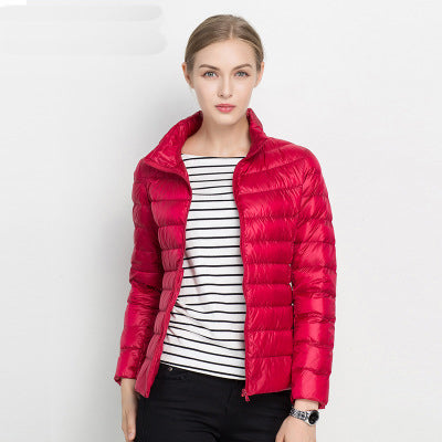 Dames Lichtgewicht Donsjas โ Gewatteerde Puffer Tussenjas voor Herfst en Winter, Casual Outdoor